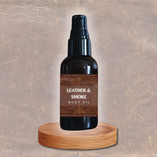 Leather & Smoke Body Oil