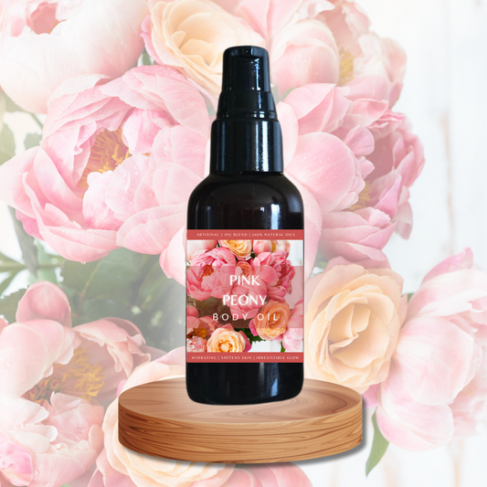 Pink Peony Body Oil