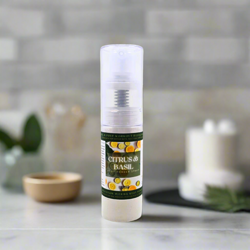 Citrus & Basil Moisture-Wicking Powder