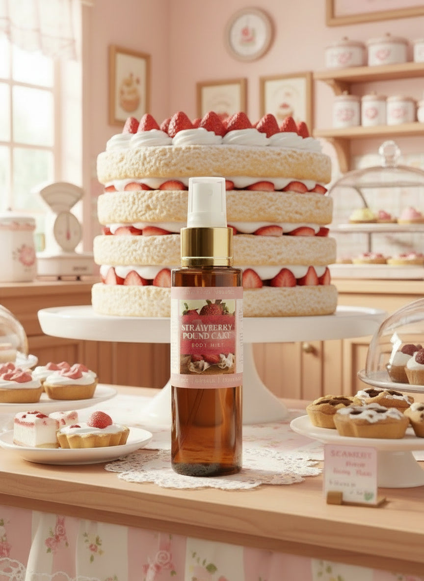 Strawberry Pound Cake Aloe Body Mist