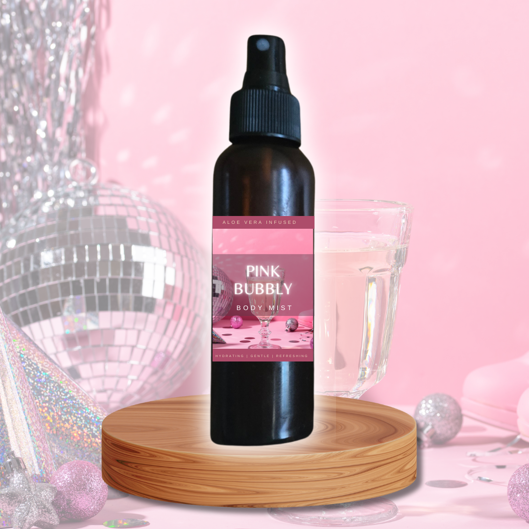 Pink Bubbly Aloe Body Mist