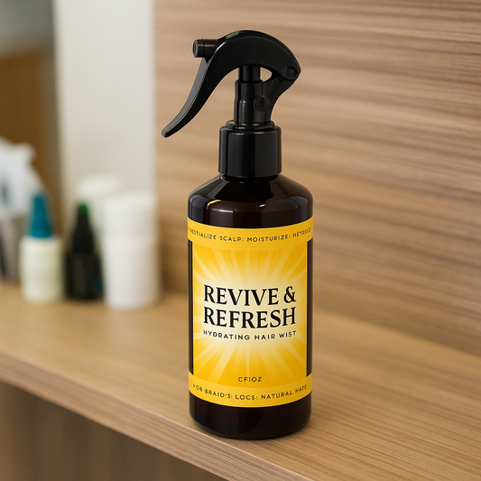 Revive & Refresh Hydrating Hair Mist: Nourishment for Stronger & Fuller Hair