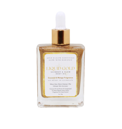 Liquid Gold Shimmer & Glow Body Oil